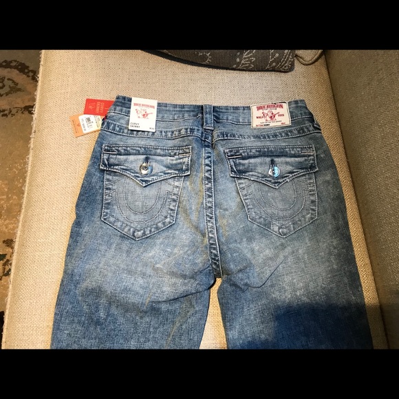 True religion size 30 distressed jeans - Picture 3 of 5
